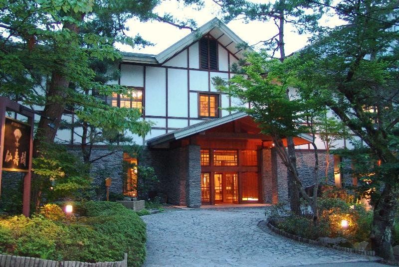 Senjukaku Otel Yamanouchi  Dış mekan fotoğraf