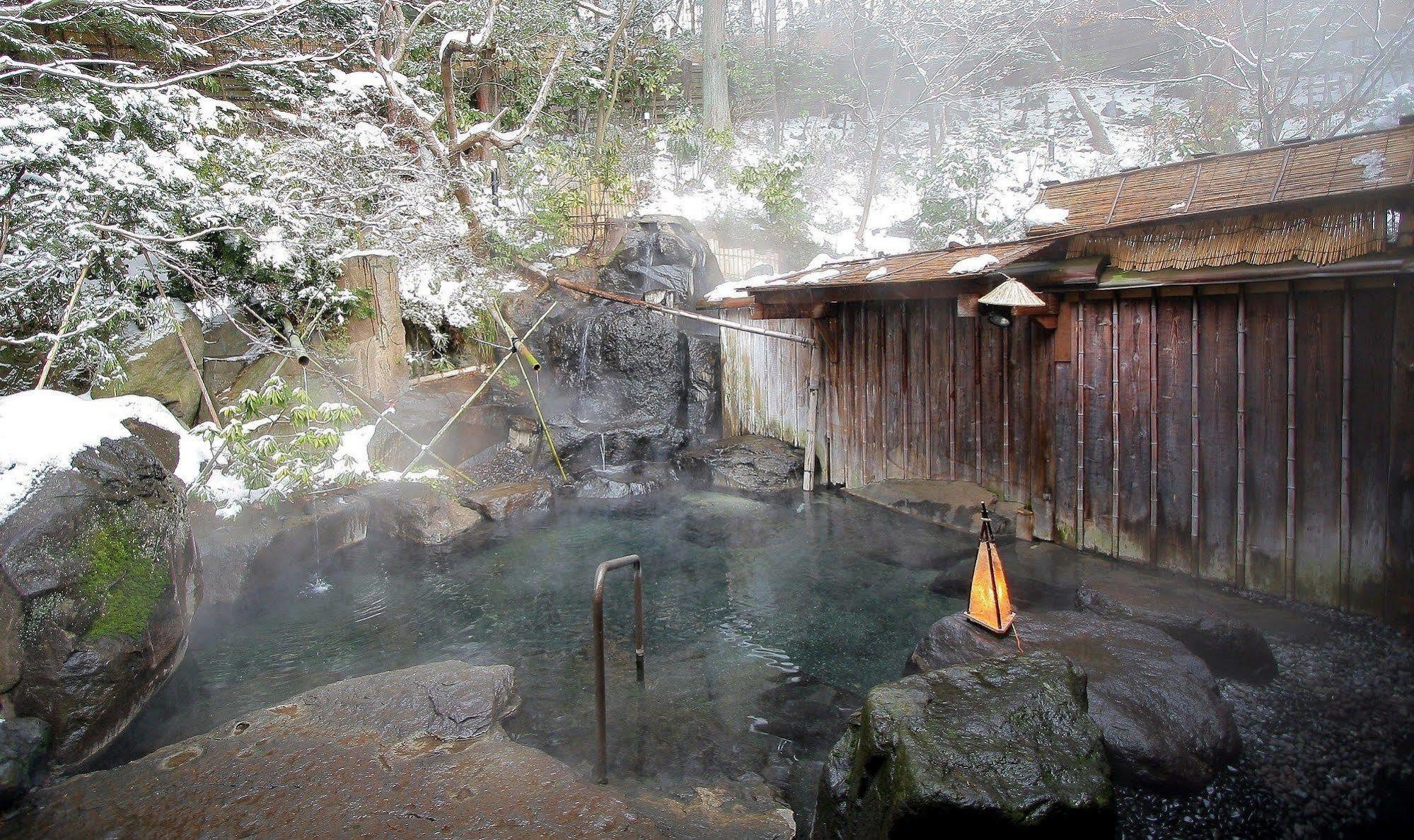 Senjukaku Otel Yamanouchi  Dış mekan fotoğraf